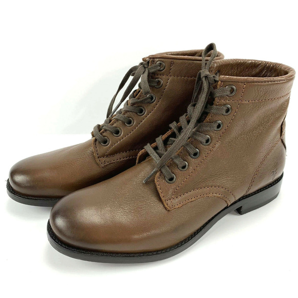 Frye Shoes - Frye Tyler Lace Up Combat Boots Size 7